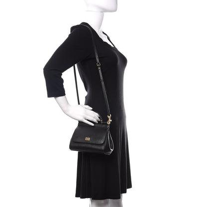 Dolce & Gabbana Dauphine Mini Miss Sicily Satchel Black 2 of 10