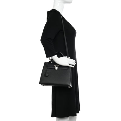 Hermes Epsom Kelly Sellier 25 Black 2 of 13