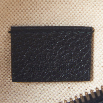 Gucci Grained Calfskin Small Logo Belt Bag Black 8 of 9