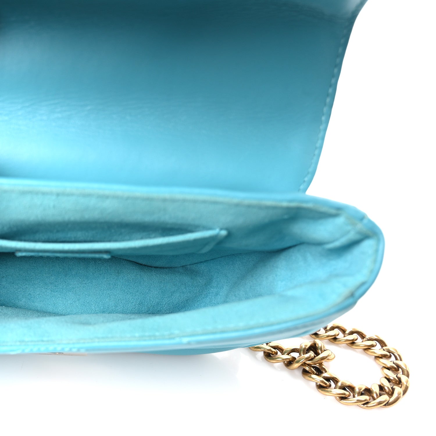 Louis Vuitton Calfskin New Wave Chain PM Malibu Green 5 of 9