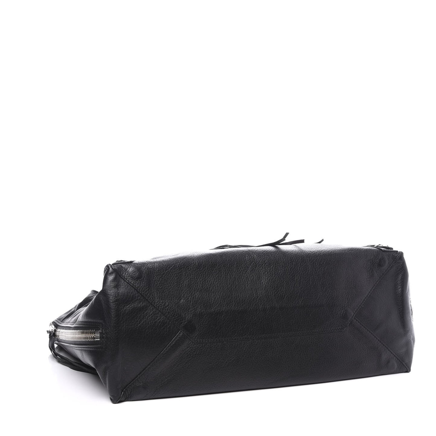 Supple Calfskin Papier A4 Tote Black