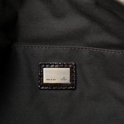 Fendi Zucca Pocket Shoulder Bag Tobacco 6 of 11