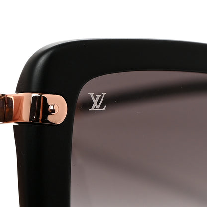 Louis Vuitton Monogram Acetate Charlotte Sunglasses Z0781W Black 8 of 9