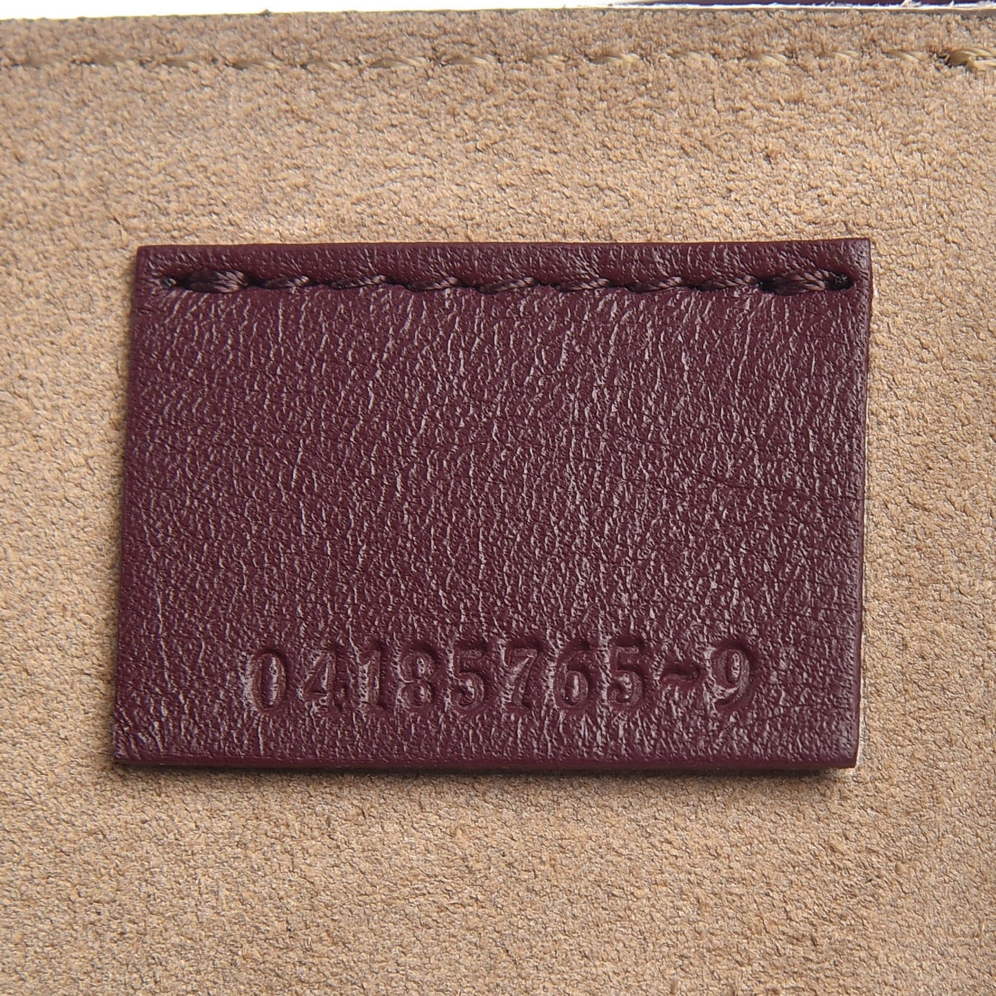 Calfskin Quilted Mini Drew Bijou Shoulder Bag Burnt Brown