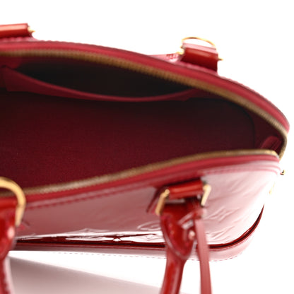 Louis Vuitton Vernis Alma BB Cherry 5 of 10