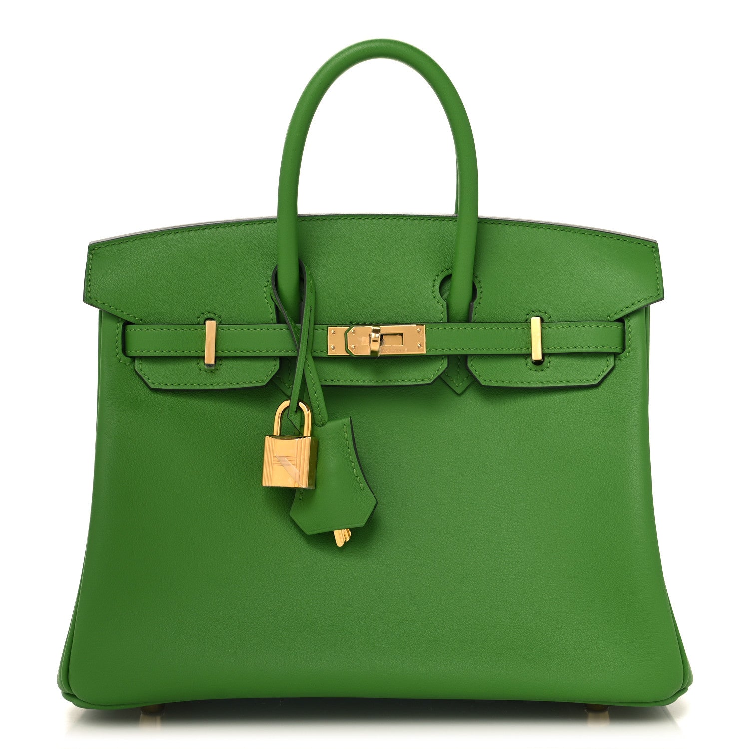 Hermes Swift Birkin 25 Vert Yucca 1 of 13
