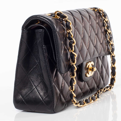 Chanel Lambskin Small Double Flap Black 3 of 11