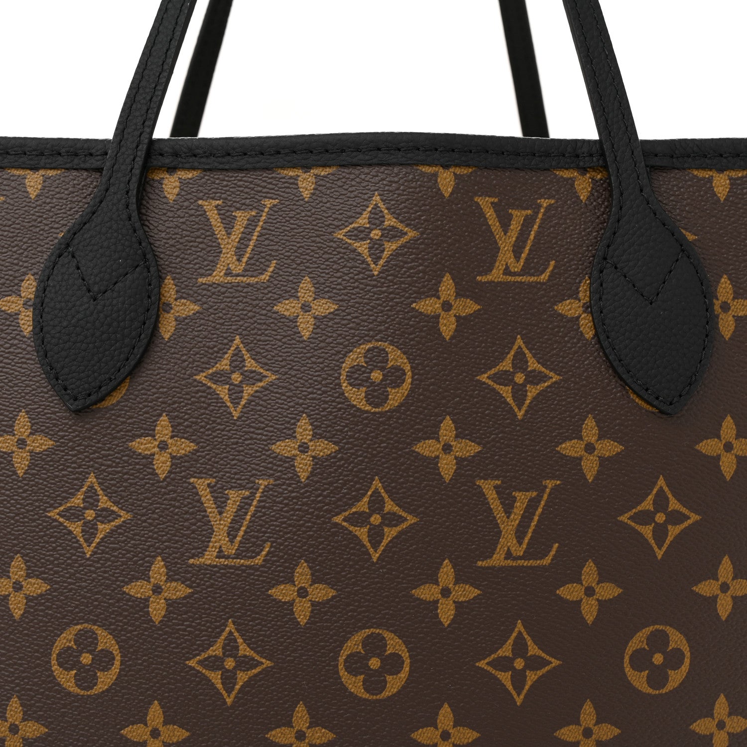 Louis Vuitton Monogram Calfskin Neo Neverfull Inside Out MM Black 11 of 17