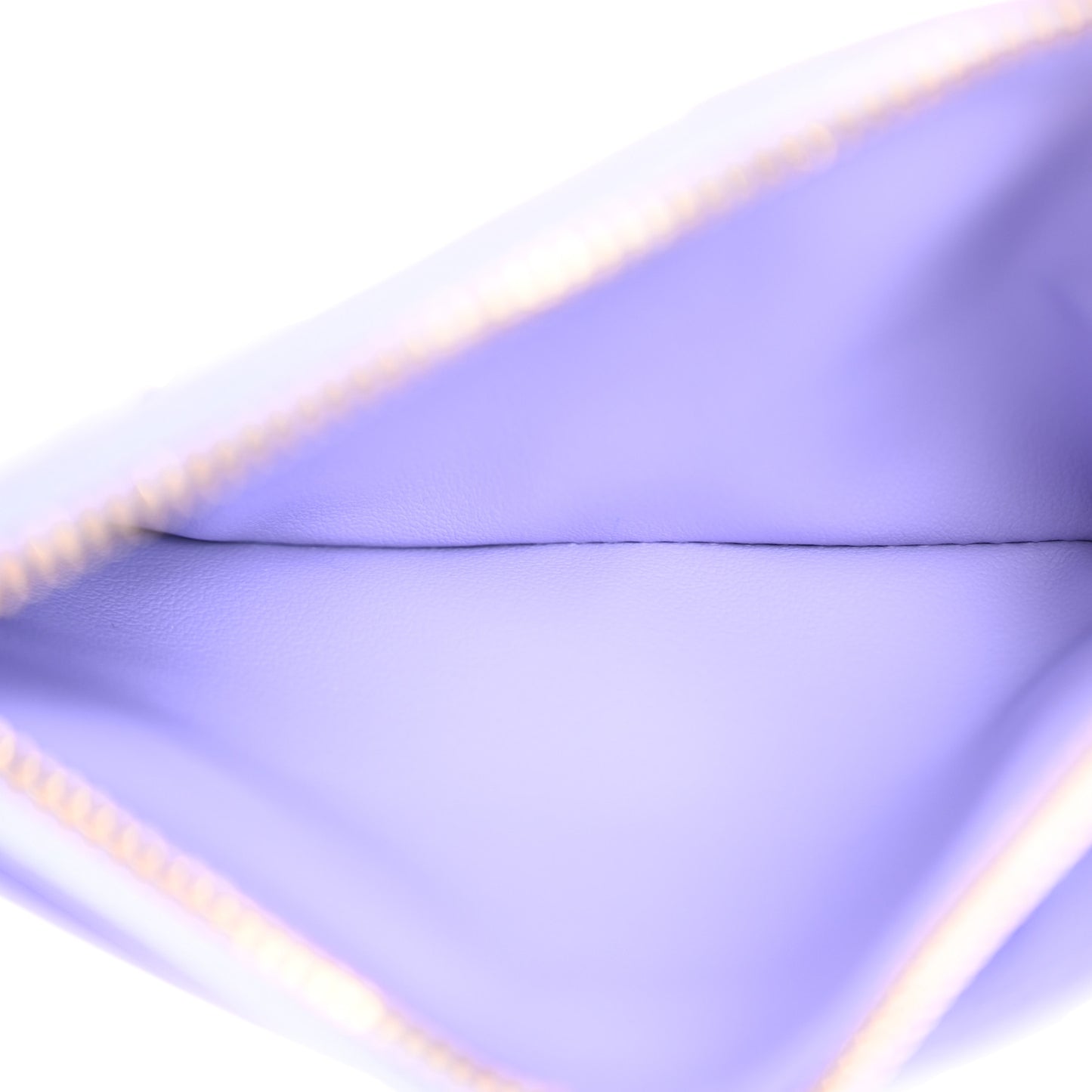 Nappa Maxi Intrecciato Large Zip Wallet Lavender