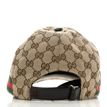 Gucci Monogram Web Baseball Hat M Beige Cocoa 6 of 11