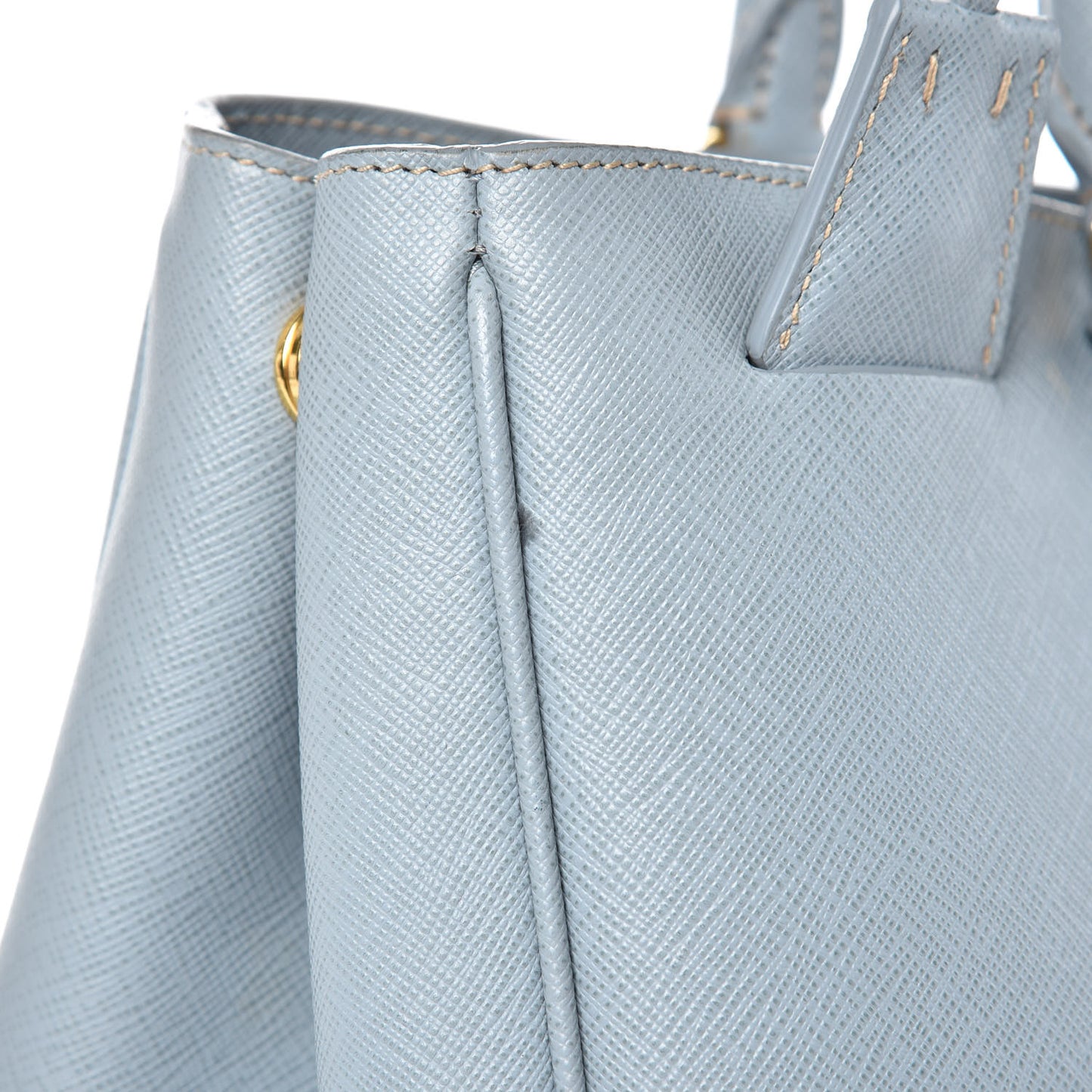Saffiano Cuir Medium Double Bag Astrale