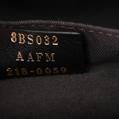 Fendi Vitello Soft F is Fendi Bi-Color FF 1974 Embossed Envelope Wallet On Chain with Pouches Maya Black 8 of 11