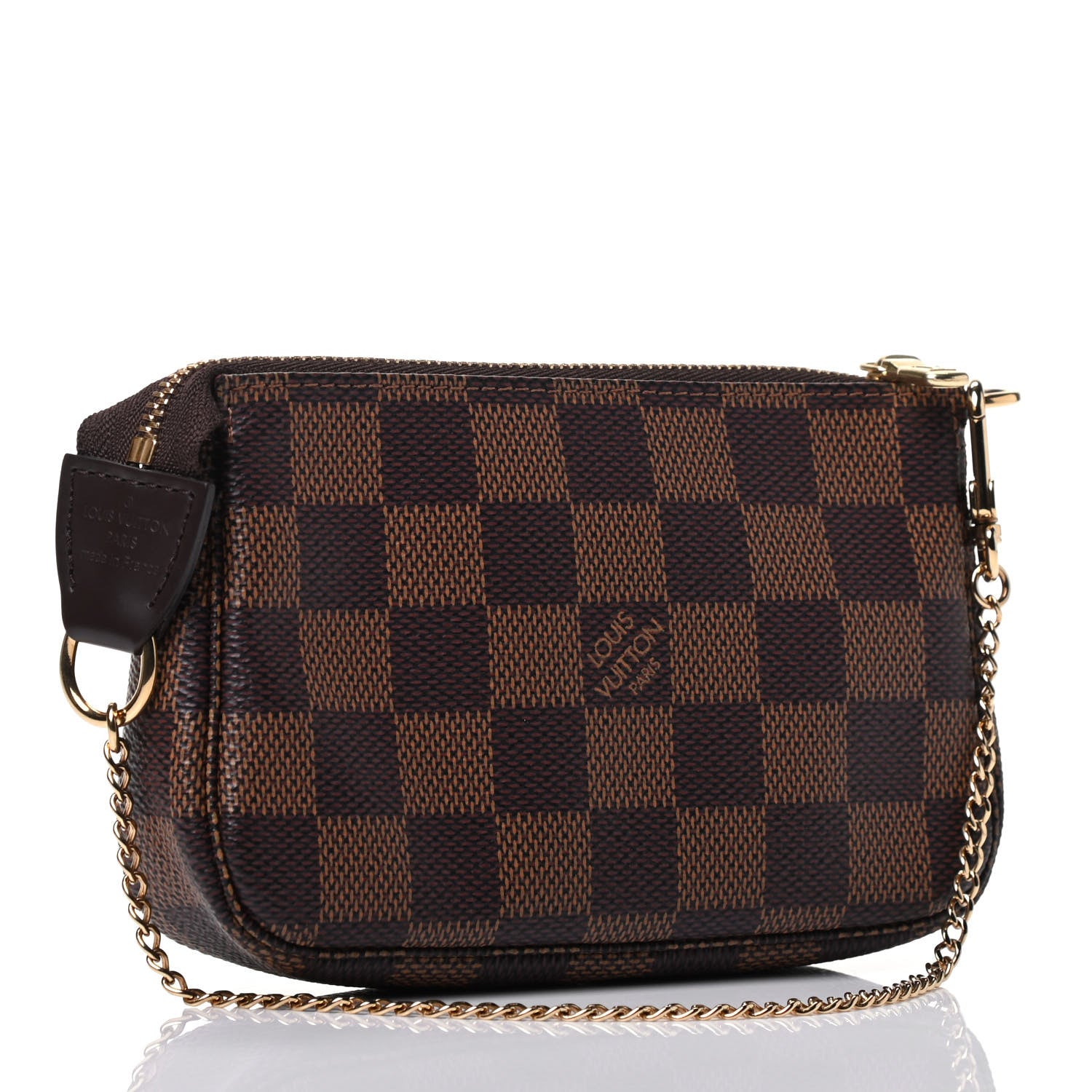 Louis Vuitton Damier Ebene Mini Pochette Accessories 2 of 4