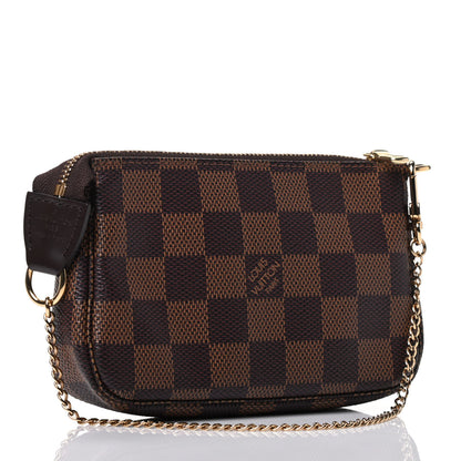 Louis Vuitton Damier Ebene Mini Pochette Accessories 2 of 4