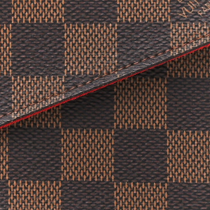 Louis Vuitton Damier Ebene Pochette Felicie Chain Wallet 13 of 15