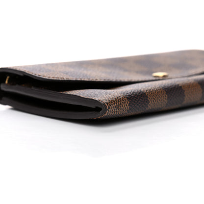 Louis Vuitton Damier Ebene Emilie Wallet 8 of 10
