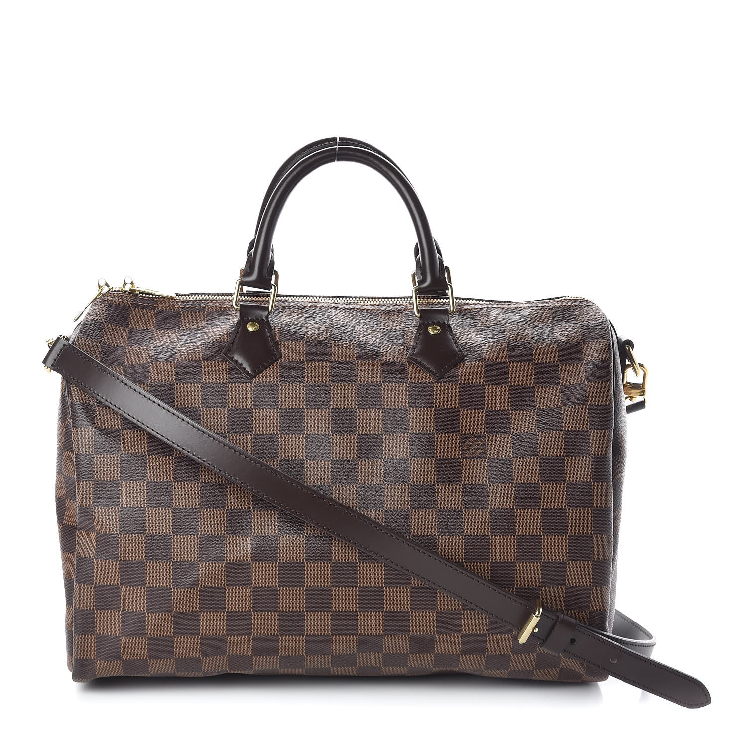 Louis Vuitton Damier Ebene Speedy Bandouliere 35 1 of 11