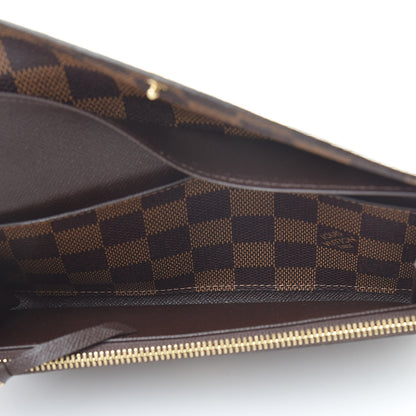 Louis Vuitton Damier Ebene Emilie Wallet 5 of 9