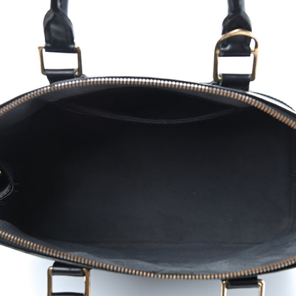 Louis Vuitton Epi Alma MM Black 5 of 12