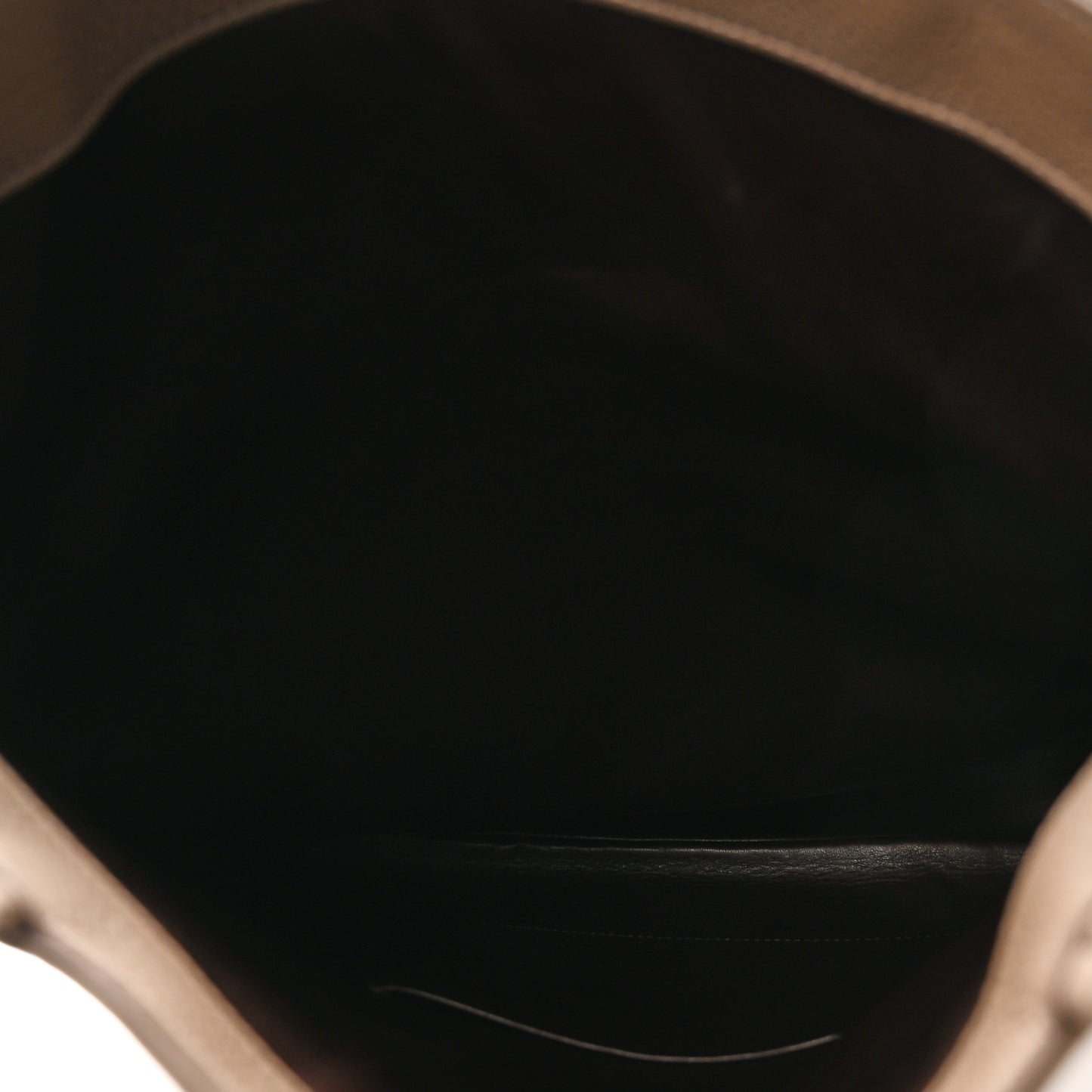 Matte Grained Calfskin Everett Tote  Dove Grey