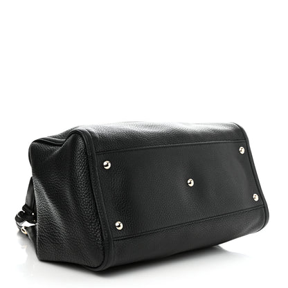 Gucci Pebbled Calfskin Medium Soho Shoulder Bag Black 4 of 10