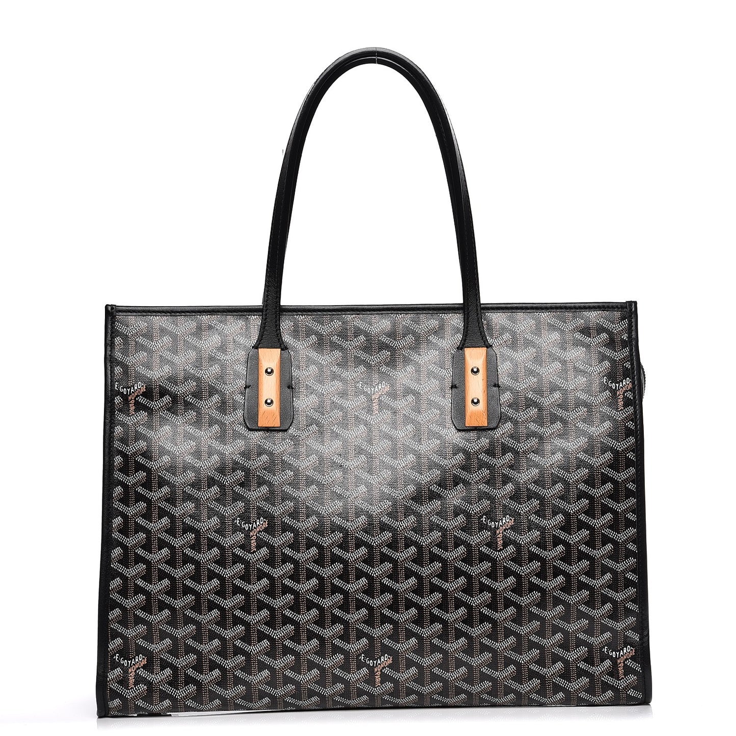 Goyardine Marquises Tote Black