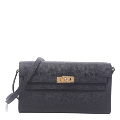 Hermes Epsom Kelly To Go Wallet Bleu Indigo 1 of 11