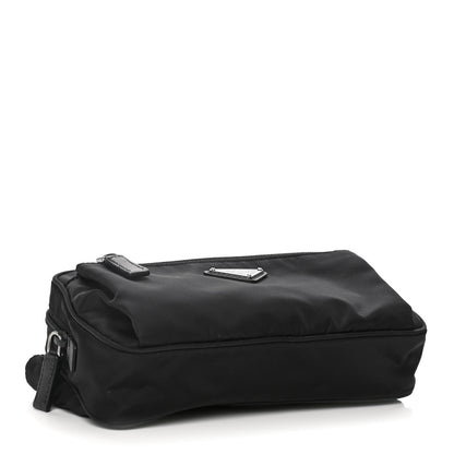 Prada Tessuto Nylon Saffiano Belt Bag Black 4 of 18