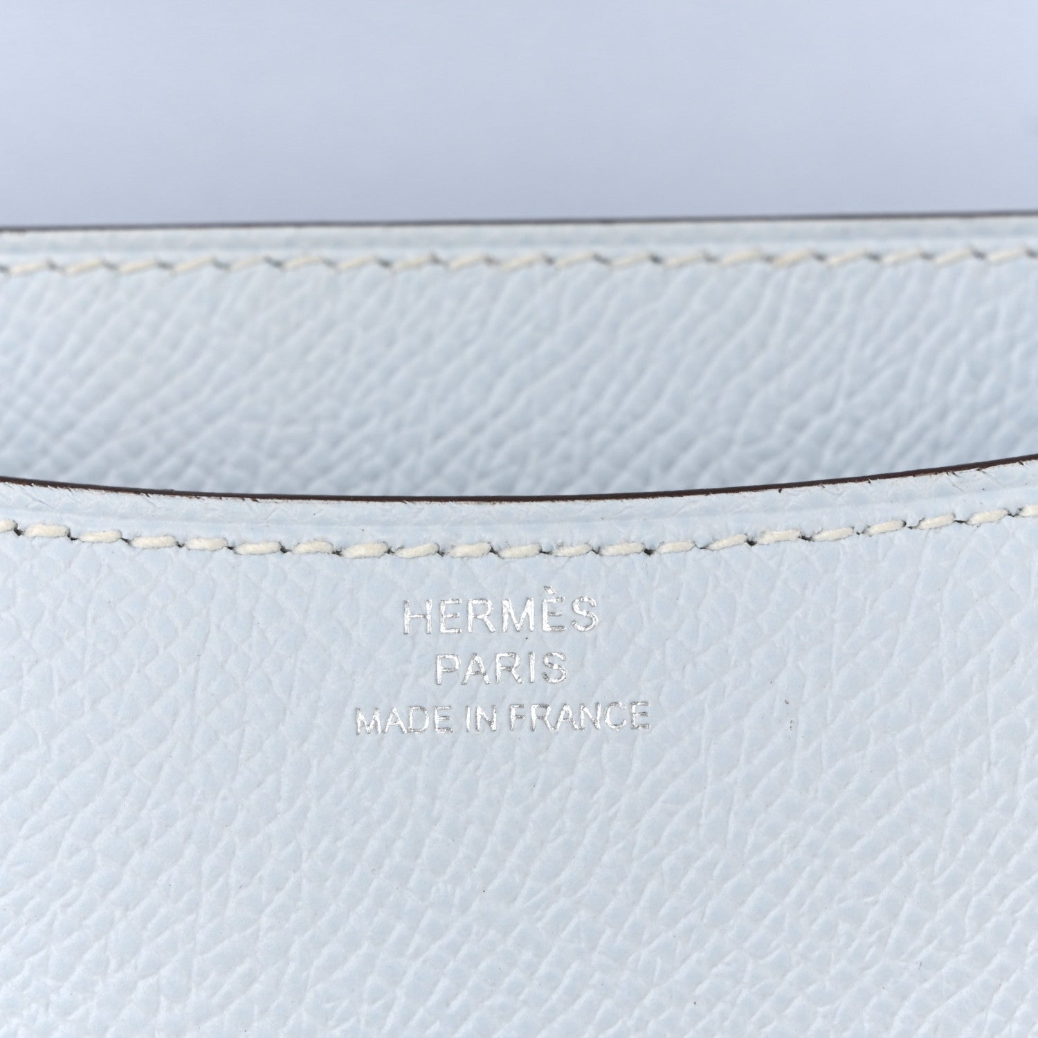 Hermes Epsom Constance 18 Bleu Brume 6 of 11