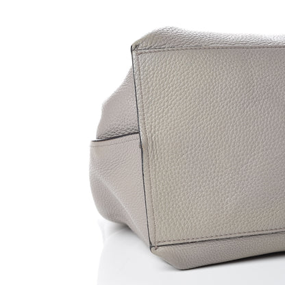 Gucci Cellarius Calfskin Large Bamboo Daily Top Handle Bag Storm Grey 11 of 18