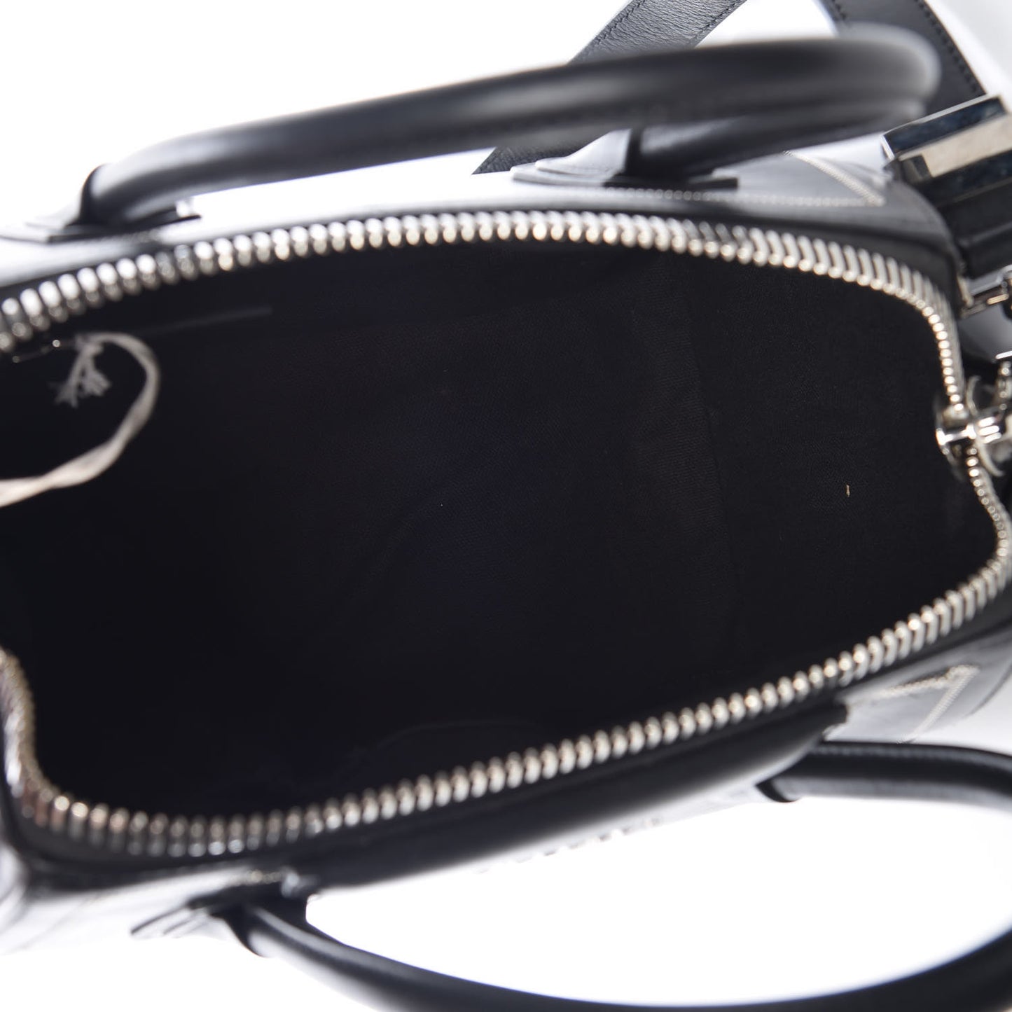 Buffed Calfskin Small Chain Antigona Black