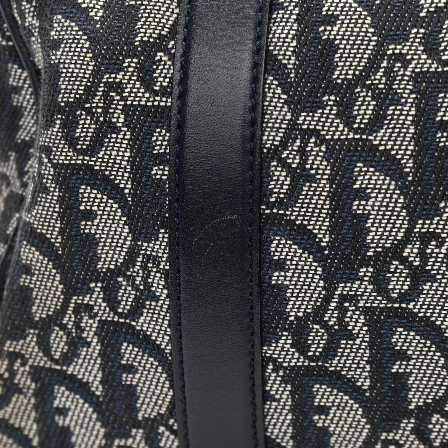 Christian Dior Monogram Boston Navy Blue 11 of 12