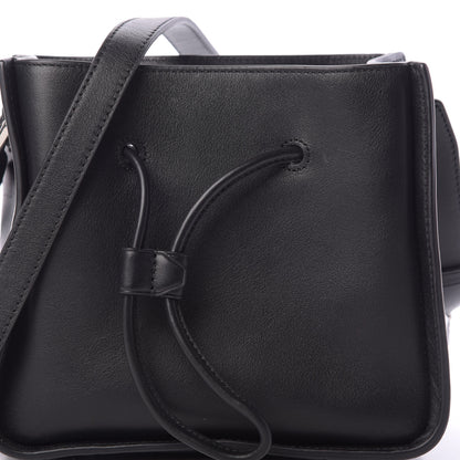 3.1 Phillip Lim Smooth Calfskin Mini Soleil Bucket Bag Black 8 of 11