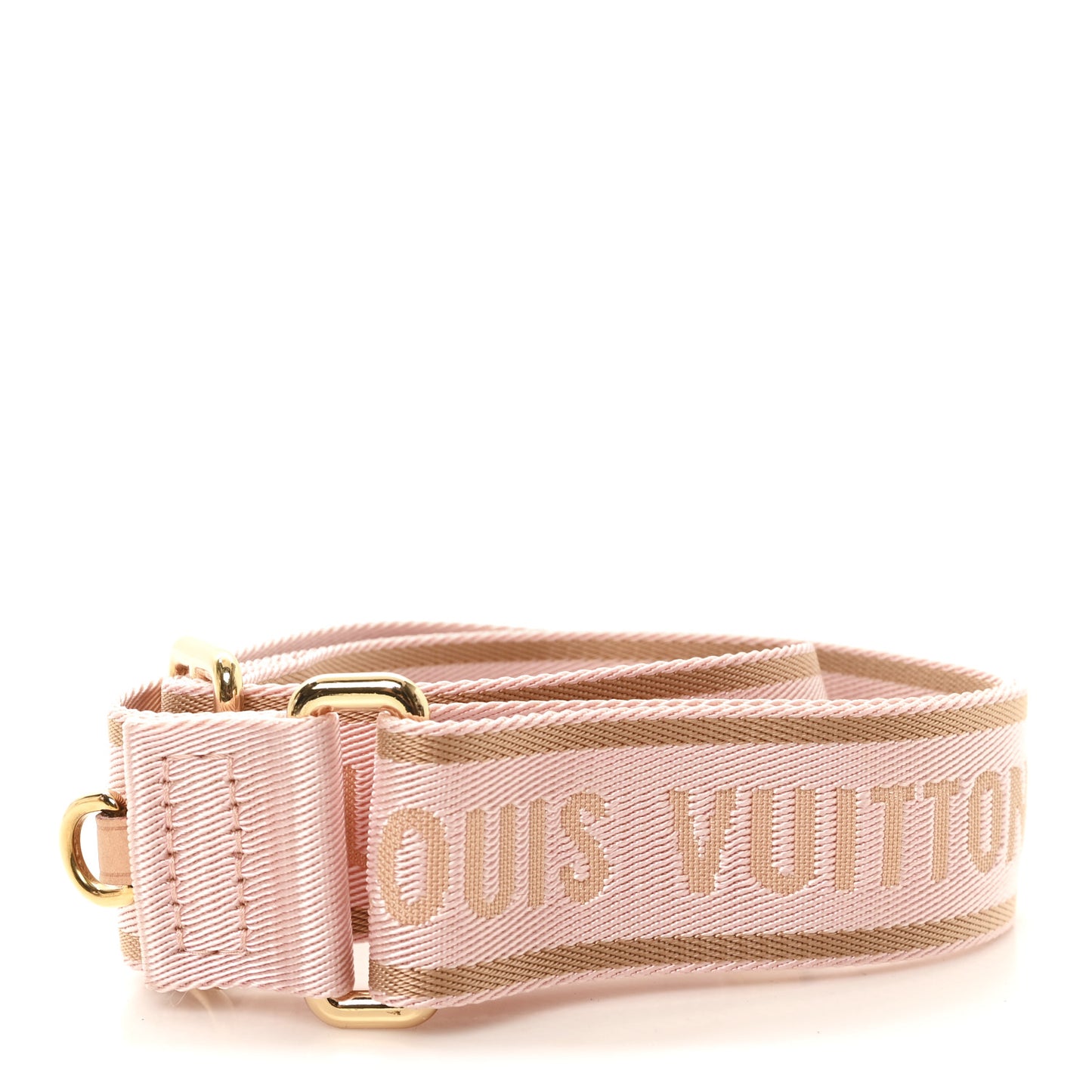 Monogram Multi Pochette Accessories Bandouliere Shoulder Strap Rose Clair
