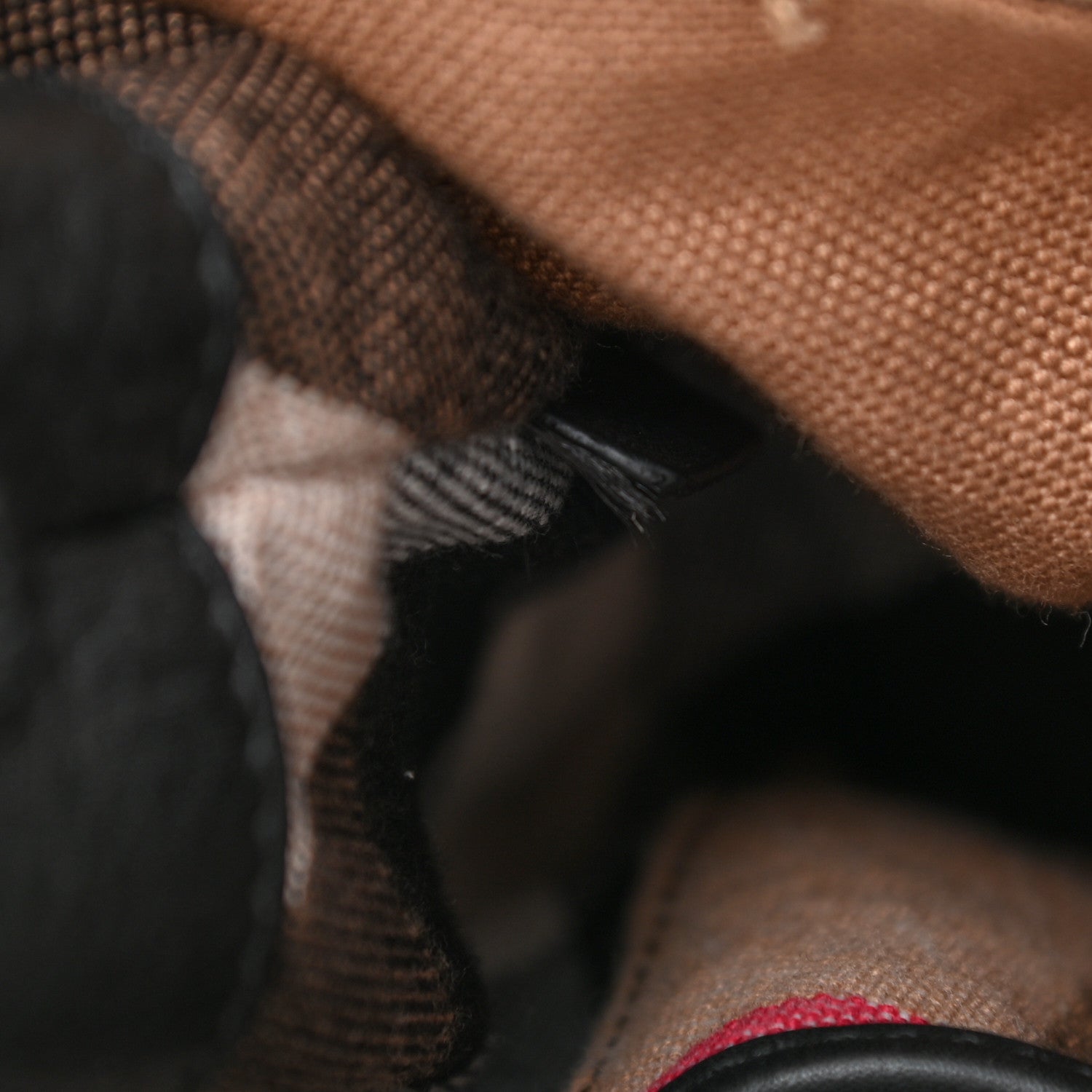 Burberry Grainy Calfskin House Check Small Maidstone Black 10 of 12