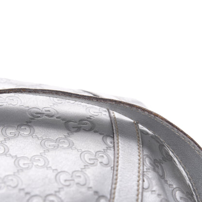 Gucci Guccissima Small D Ring Messenger Silver 18 of 19
