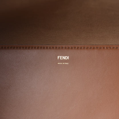 Fendi Vitello King Plexiglass Large Fendi Sunshine Shopper Tote Cuoio 8 of 9