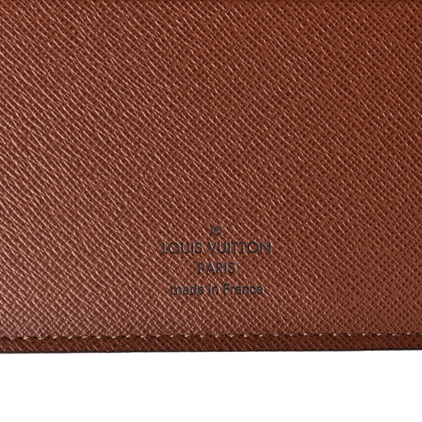 Monogram Desk Agenda Cover