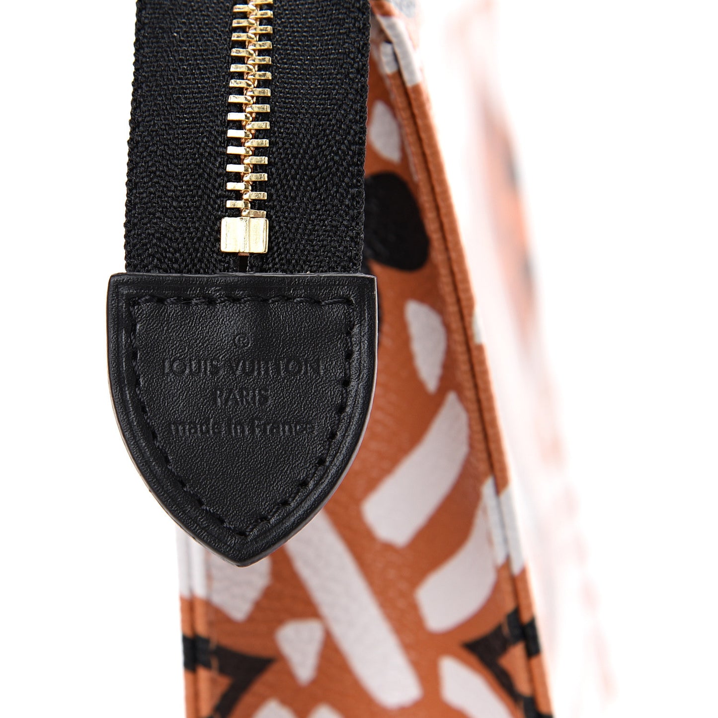 Monogram Giant Crafty Pochette Toiletry 26 Creme Caramel
