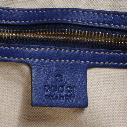 Gucci GG Plus Monogram Medium Boston USA Flag Unicef Duffle Blue 6 of 7