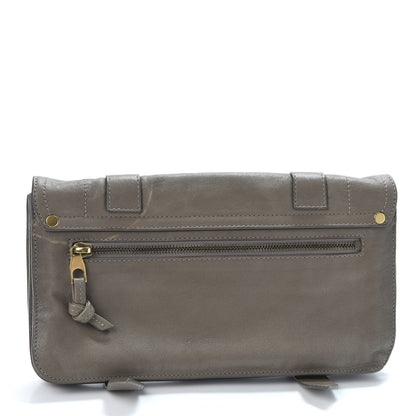 Proenza Schouler Lambskin PS1 Pochette Clutch Smoke 2 of 10