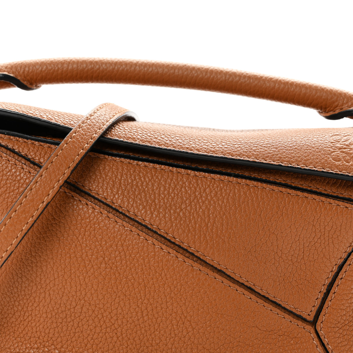 Calfskin Mini Puzzle Bag Tan