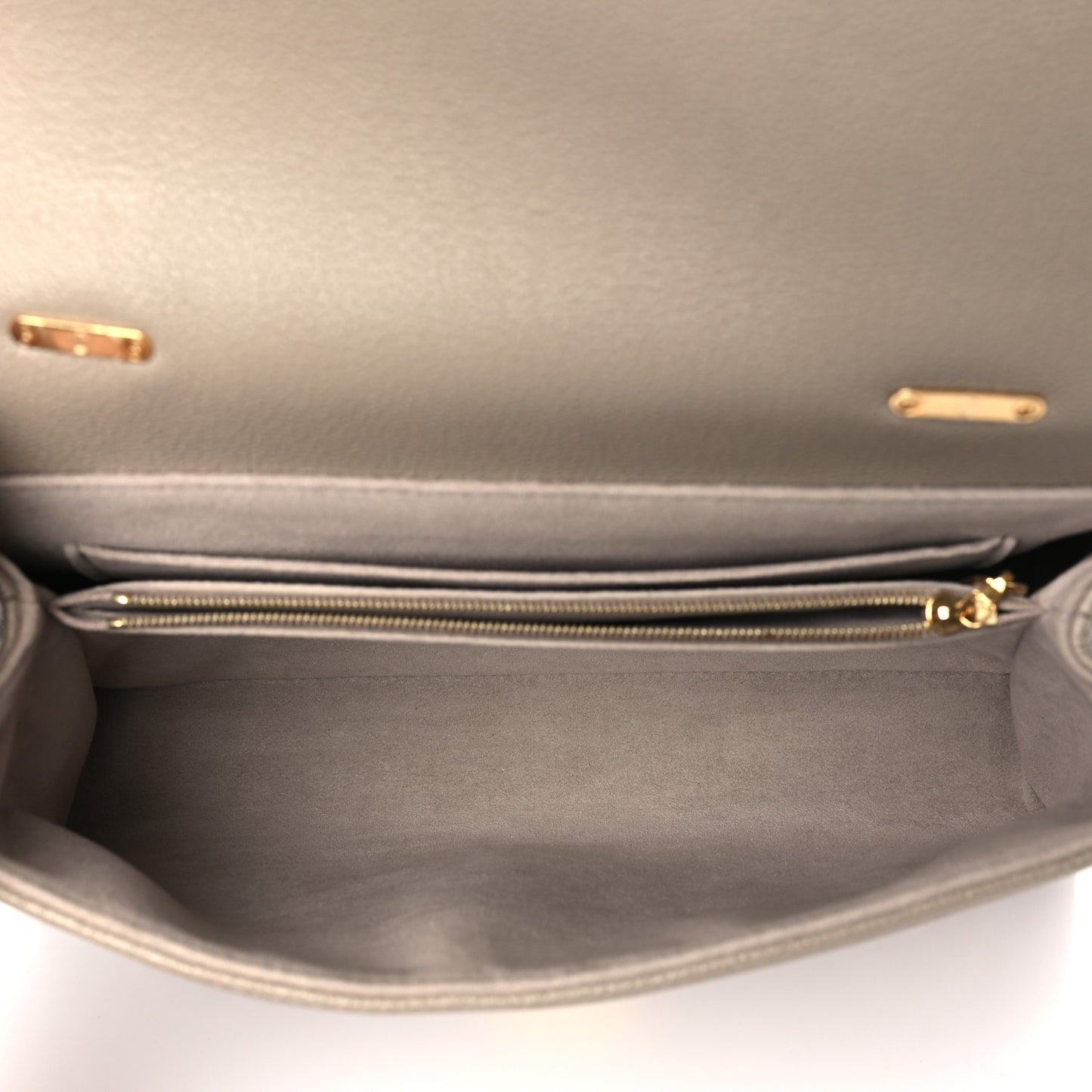 Empreinte Monogram Giant Madeleine MM Dove Grey Beige