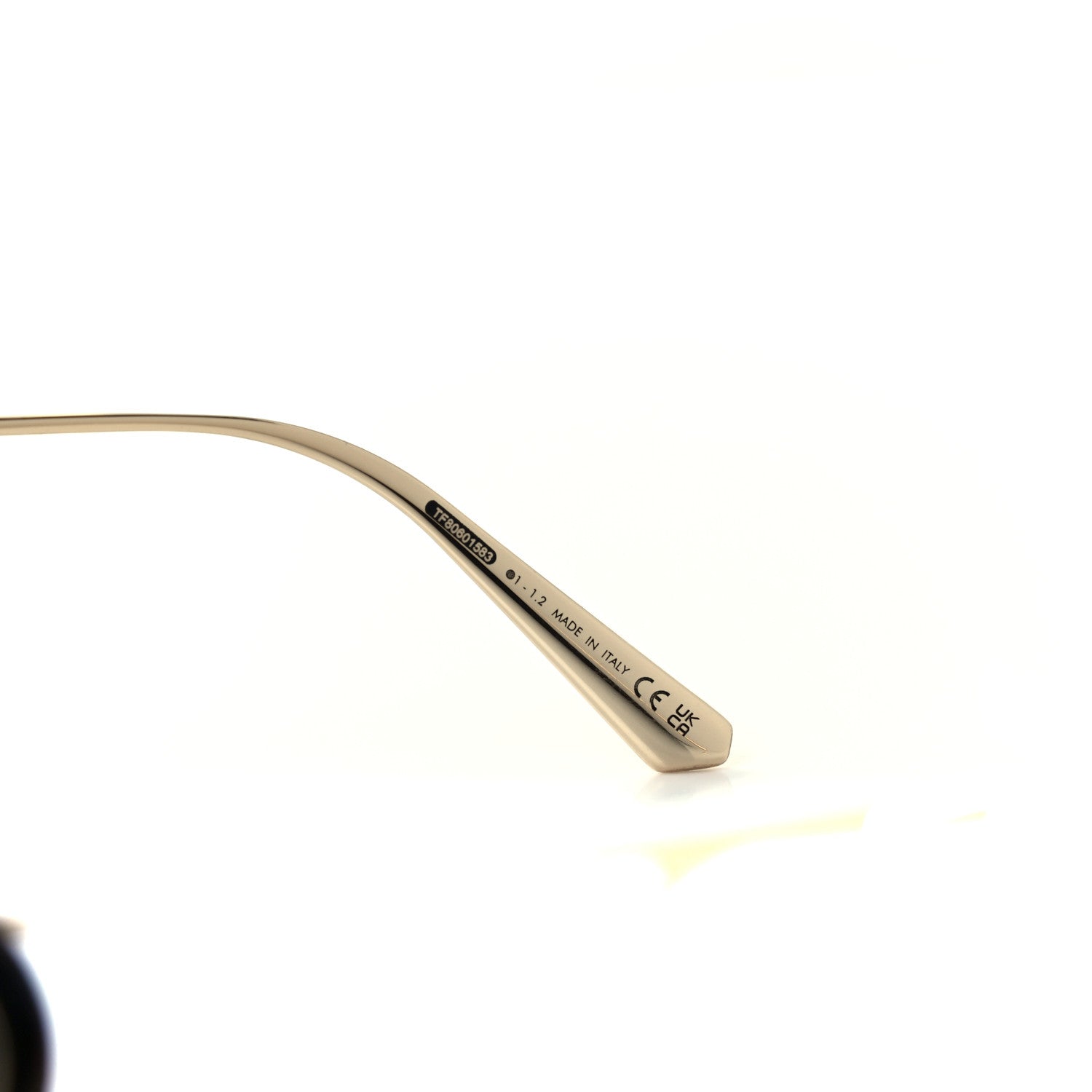 Christian Dior Acetate Square 30 Montaigne 2 Sunglasses Black Gold 7 of 8