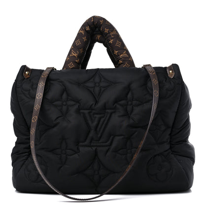 Louis Vuitton Econyl Monogram Pillow Giant Onthego MM Black 1 of 8