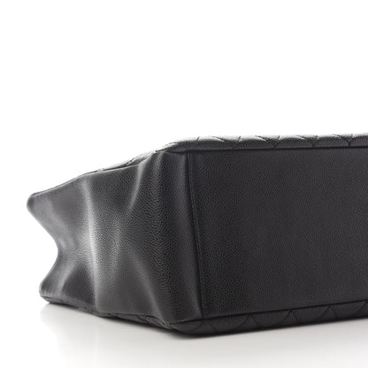 Chanel Caviar Quilted Grand Shopping Tote GST Black 10 of 13