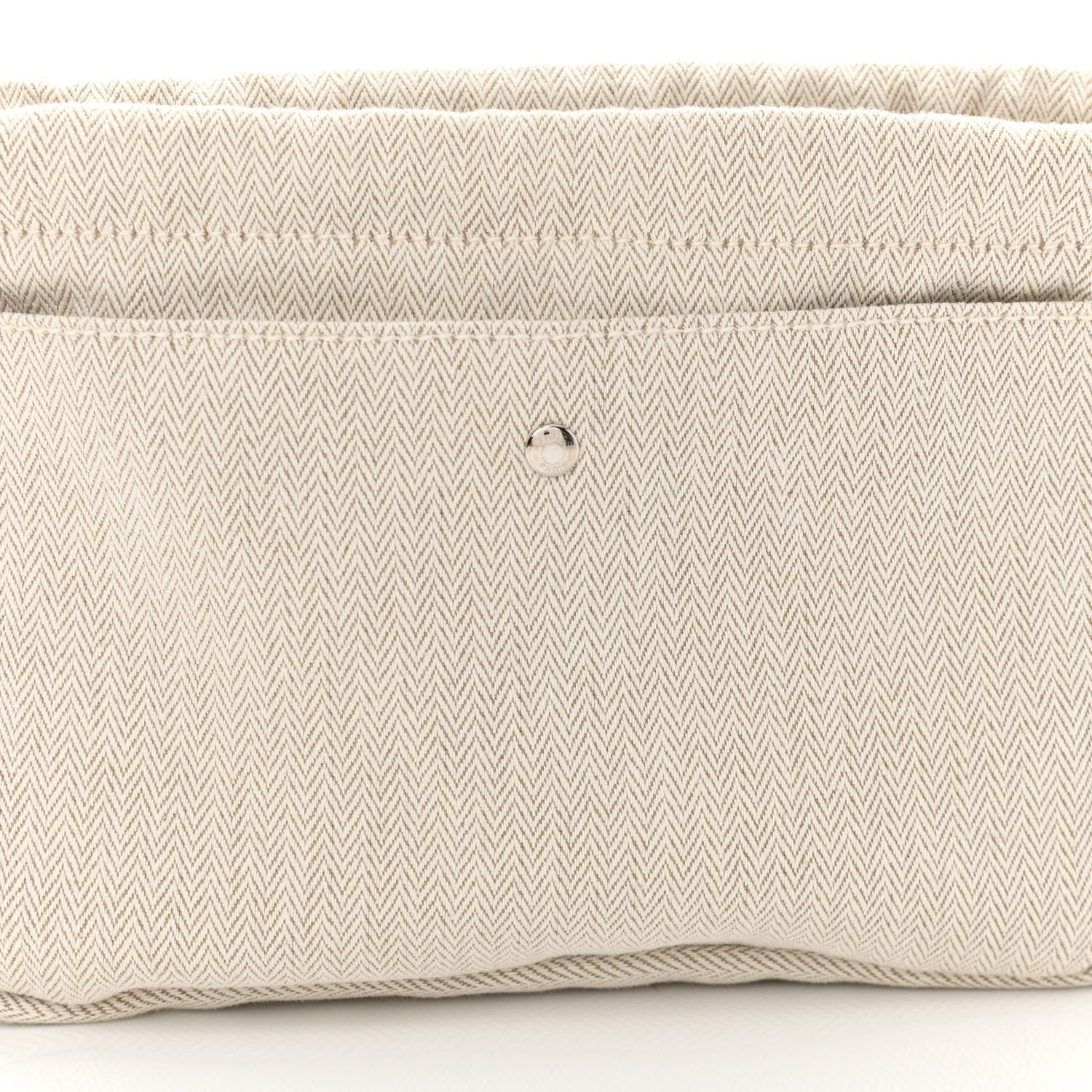 Hermes Canvas Barenia Fourbi 20 PM Pouch Naturel Fauve 8 of 11