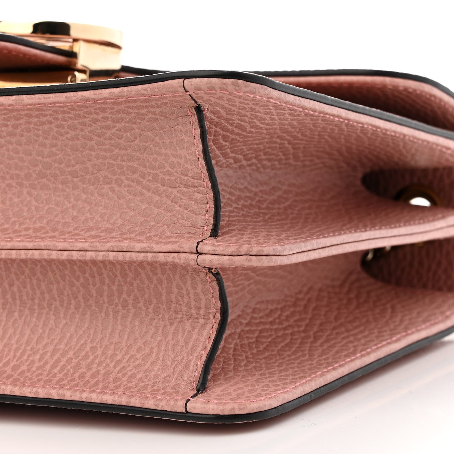 Gucci Dollar Calfskin Small Interlocking G Shoulder Bag Soft Pink 10 of 10