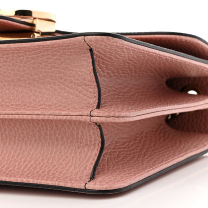 Gucci Dollar Calfskin Small Interlocking G Shoulder Bag Soft Pink 10 of 10