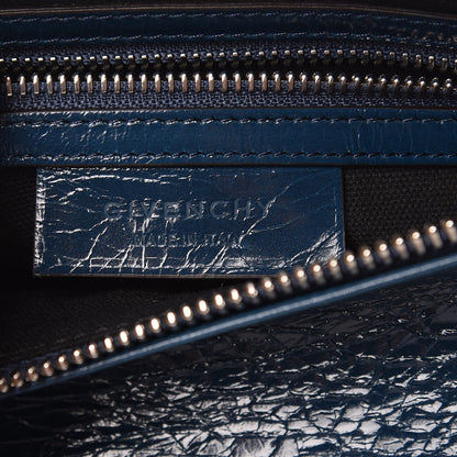 Givenchy Patent Lambskin 4G Small Pandora Blue 7 of 11